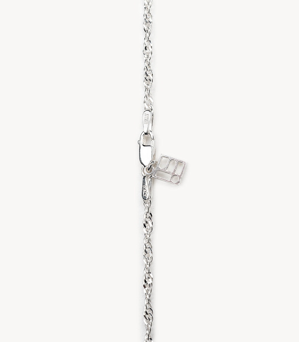 Link Necklace - Silver Plated