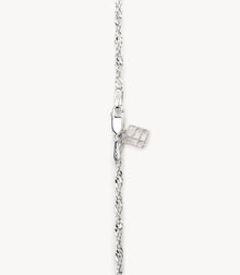 Link Necklace - Silver Plated