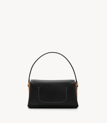Alice - Dollaro Black & Suede Cognac