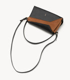Alice - Dollaro Black & Suede Cognac