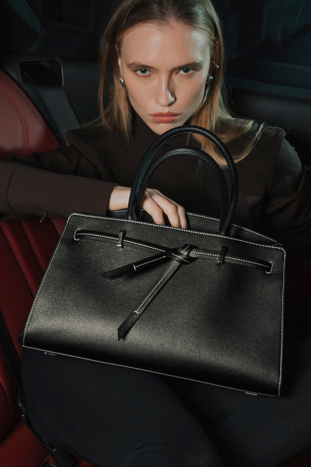 Bianca - Leather Black