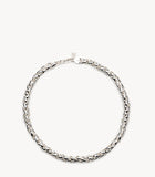 Braided Necklace - Silver