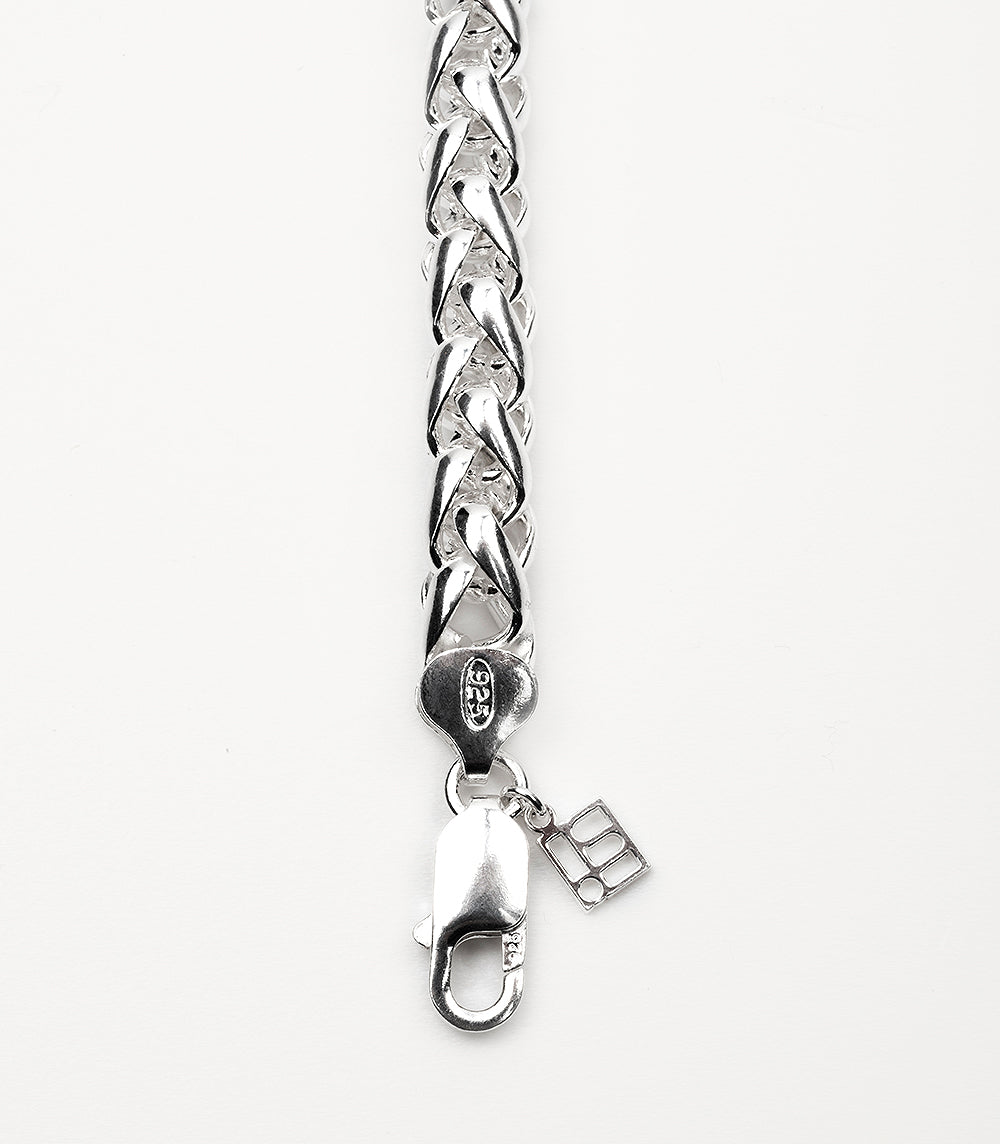 Braided Necklace - Silver