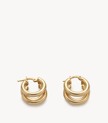 Hoop Earrings – Gold Plated
