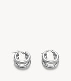 Hoop Earrings – Silver Plated