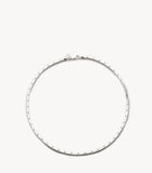 Flat Chain Necklace – Silver
