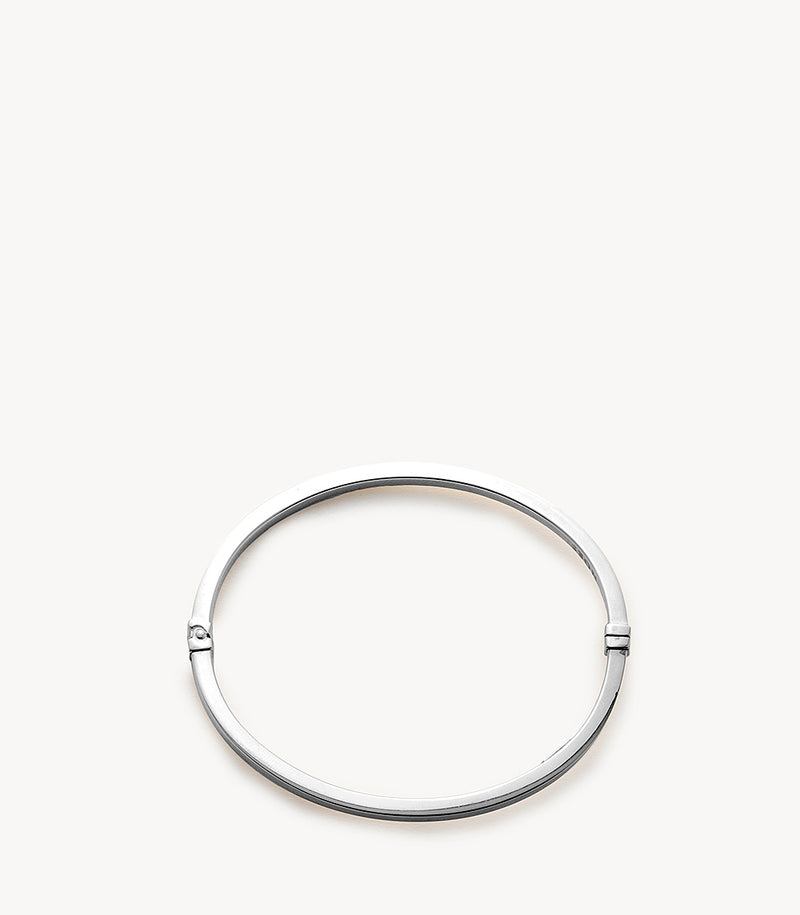 Rigid Bracelet – Silver Plated