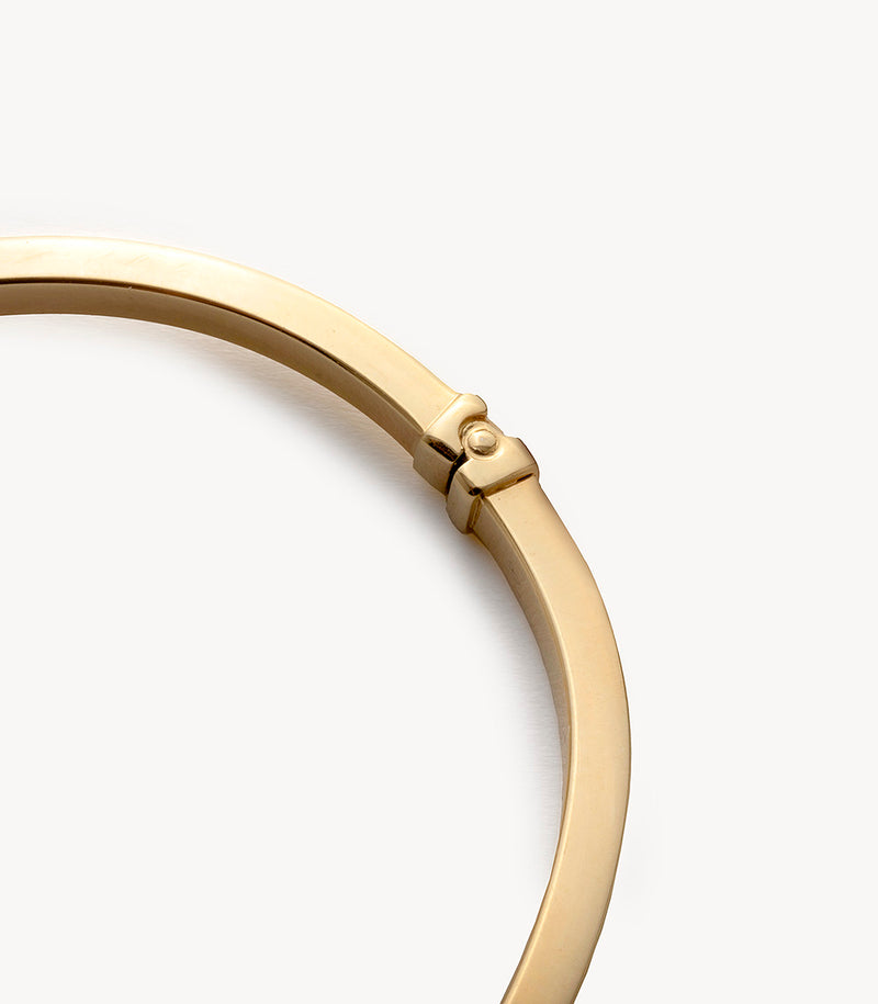Rigid Bracelet – Gold Plated