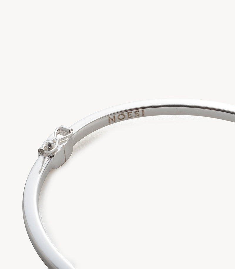 Rigid Bracelet – Silver Plated