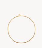 Collier chaîne carrée – Plaqué or