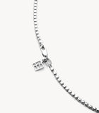 Collana a Catena Quadrata – Placcata in Argento