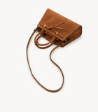 Mini Bianca - Suede Cognac