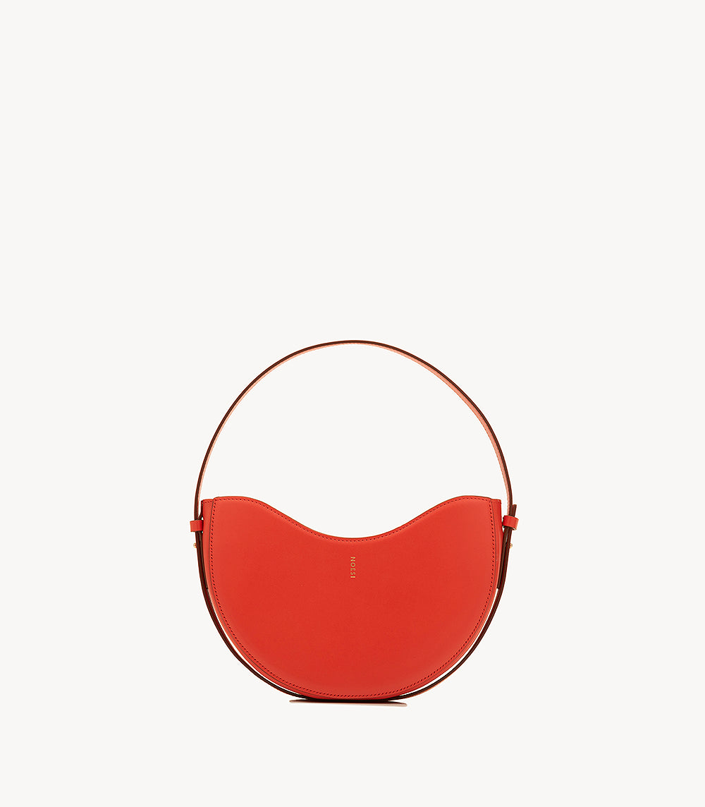 Ellie - Leather Poppy