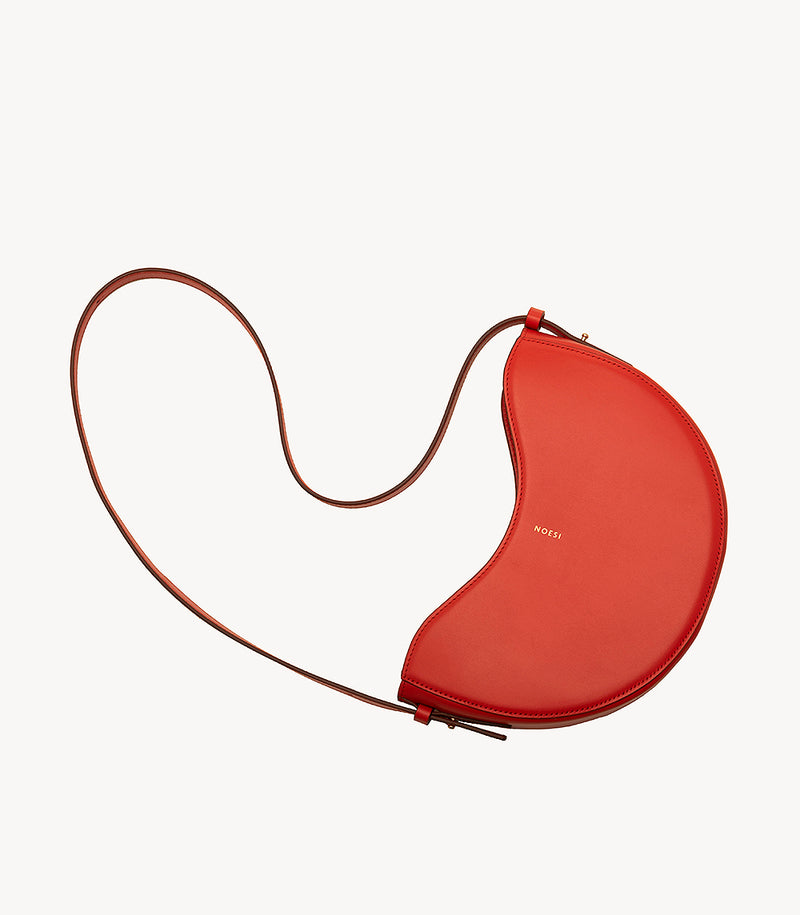 Ellie - Leather Poppy