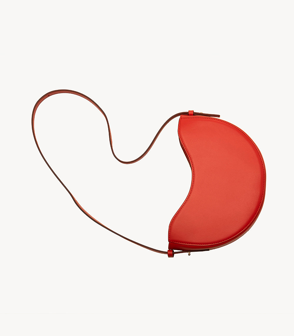 Ellie - Leather Poppy