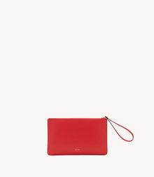 Mila Pochette - Leather Red