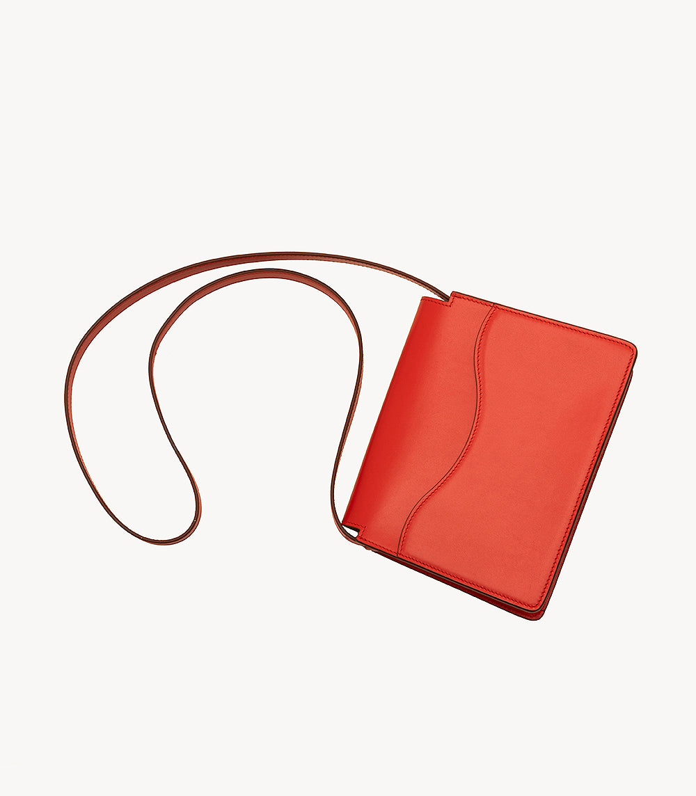 Peggy - Leather Poppy