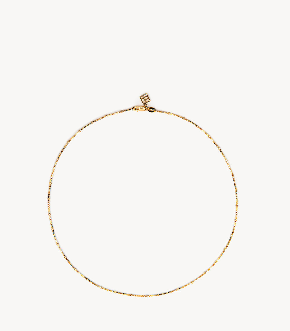 Sterling Necklace - Gold Plated